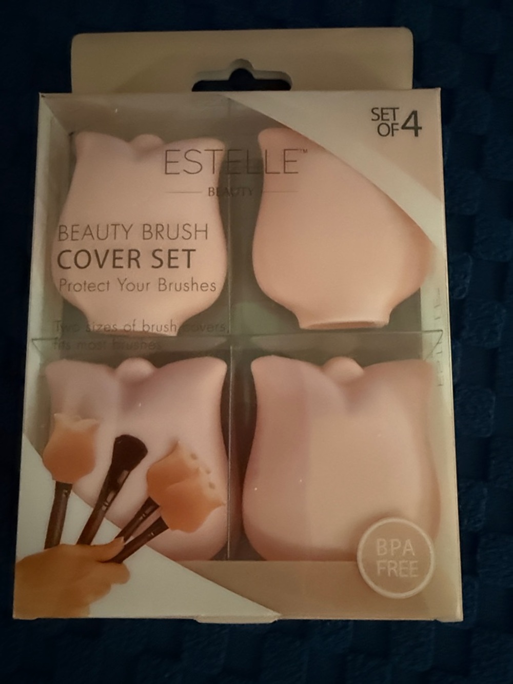 Estelle Beauty Pink Brush Cover Set of 4 Brand new in packaging